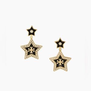 Tory Burch Falling Star Drop Earrings NWOT